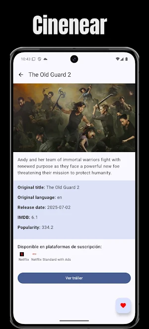 Cinenear Screenshot 1