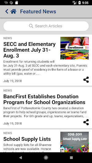Shawnee Public Schools Screenshot 1