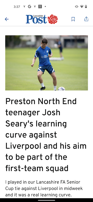 Lancashire Evening Post Paper Screenshot 3