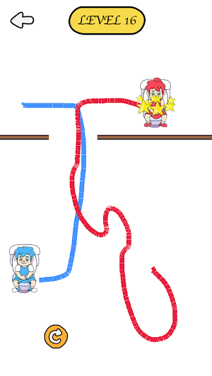 Toilet Race: Funny Draw Puzzle Screenshot 1