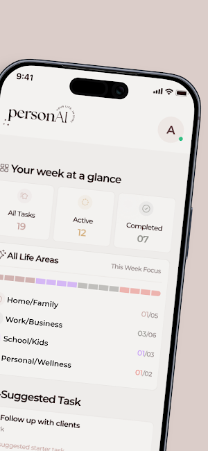 PersonAI: To-Do List & Planner Screenshot 1