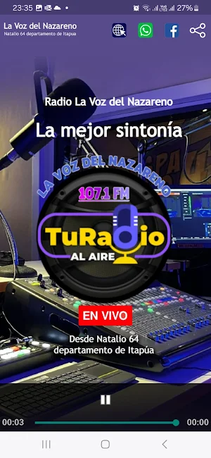 Radio La Voz del Nazareno Screenshot 1
