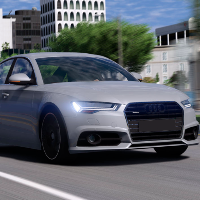Realistic A6 Audi Simulator