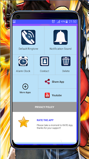 Anime Ringtones and Wallpapers - Anime Soundboard Screenshot 2