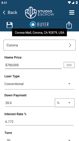 Studio Escrow Screenshot 2