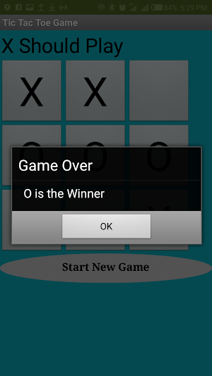 X_O Game (Tic Tac Toe) Screenshot 2