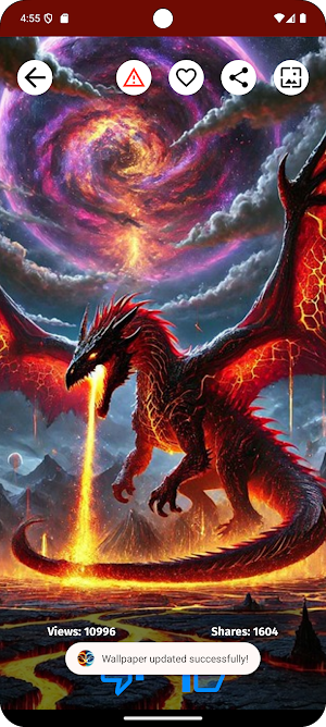 Dragon Wallpapers HD Screenshot 2
