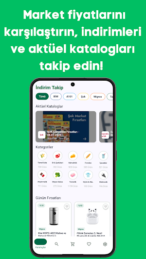 Market : İndirim Takip Screenshot 0