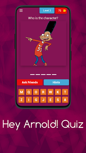 Hey Arnold! Quiz Screenshot 3