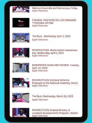 Agate News:Radio/TV&Newspaper2 Screenshot 1