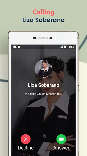 Liza Soberano Fake Call Screenshot 2