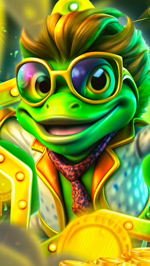 Elvis Frog in Vegas Slots Screenshot 1