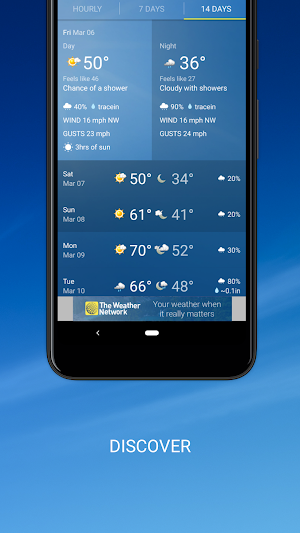 The Weather Network: Local Forecasts & Radar Maps Screenshot 2
