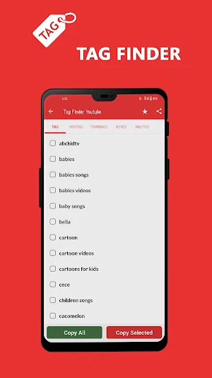 Tag Finder : Tag Tool Screenshot 1