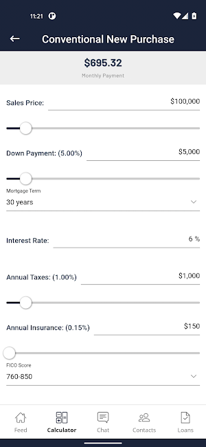 First Savings Mortgage Screenshot 2