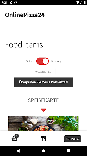 Online Pizza24 Screenshot 1