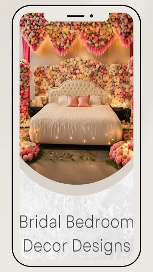 Bridal Bedroom Decor Designs Screenshot 1