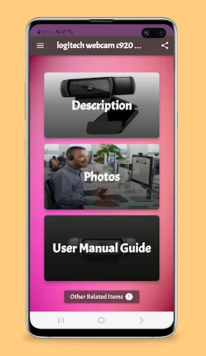 logitech webcam c920 guide Screenshot 0