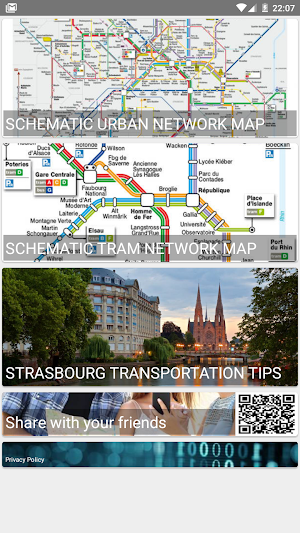 STRASBOURG METRO/TRAM/CTS MAP  Screenshot 0