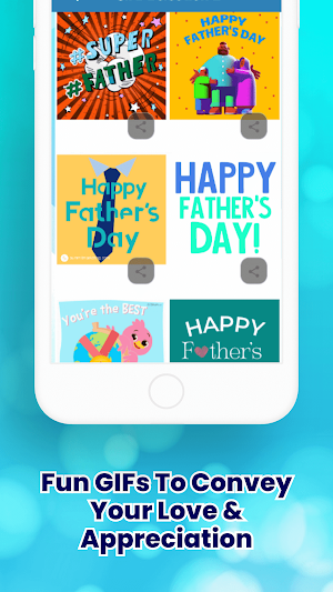 Father’s Day Cards Wishes GIFs Screenshot 3