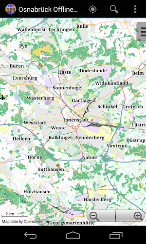 Osnabrück Offline City Map Screenshot 0