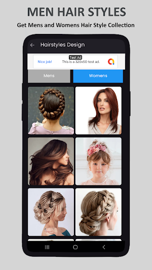 Men's Hairstyle, Haircut Style Screenshot 0