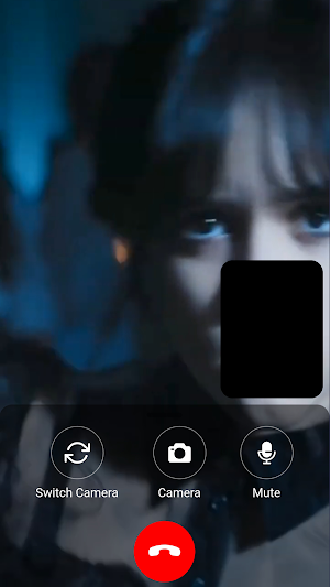Wednesday Addams – Fake Call Screenshot 1