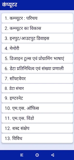 RRB सामान्य ज्ञान 2024 Screenshot 2
