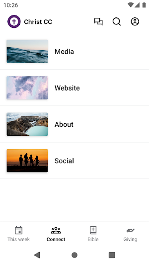 Christ Community Church Screenshot 1