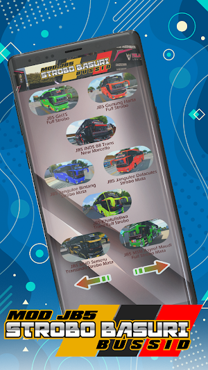 Mod JB5 Strobo Basuri Bussid Screenshot 3