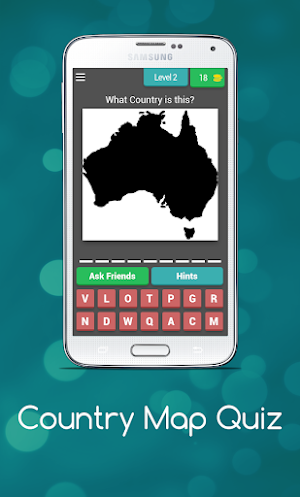 Country Maps Quiz Screenshot 2