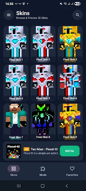 Frost Diamond Skins & Mods Screenshot 0