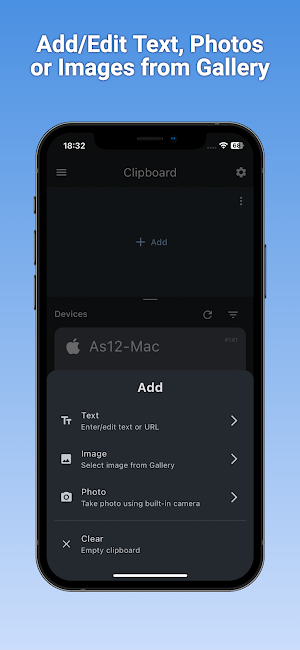 Clipboard Remote - LAN Paste Screenshot 2