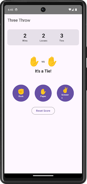 Three Throw Screenshot 2