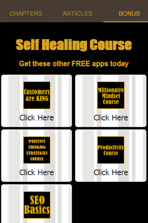 Self Healing Course Screenshot 1