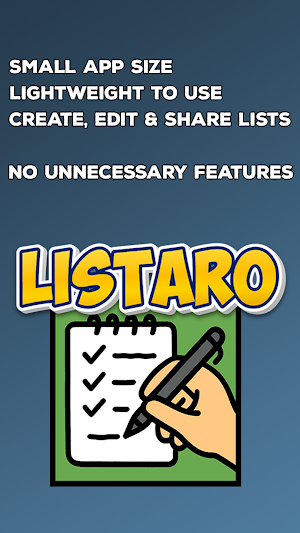 Listaro Screenshot 2