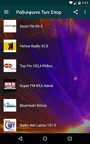Greek Sports Radios Screenshot 1