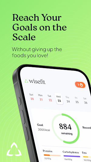 WiseFit - Calorie Tracker Screenshot 0