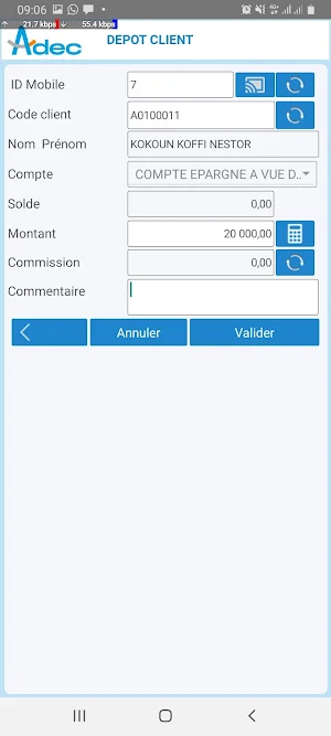 ADEC Partenaire Screenshot 3
