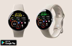 Digital Fnx370 Watch Face Screenshot 2