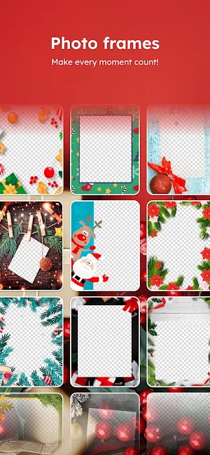 Merry Christmas Photo Frames Screenshot 0