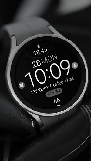 Battery Rose Gold watch face Screenshot 3