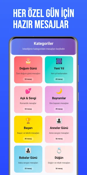 Özel Gün Mesajları Screenshot 2
