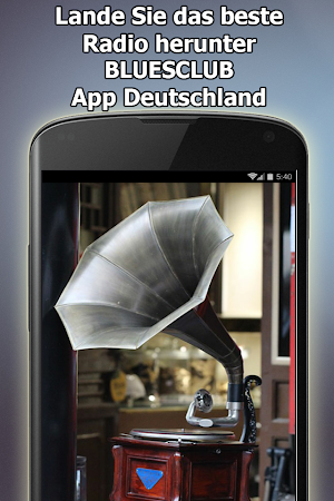 Radio BLUESCLUB Online Kostenlos Deutschland Screenshot 0