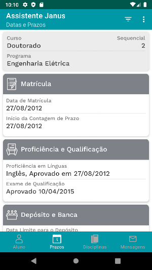 Assistente Janus Screenshot 2