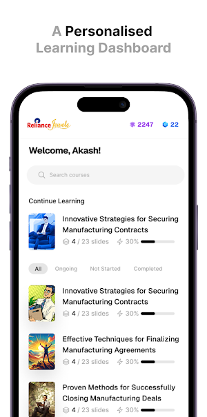 lisa - the learning app Screenshot 1