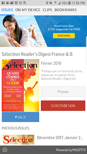Sélection Reader's Digest France & Belgique Screenshot 0