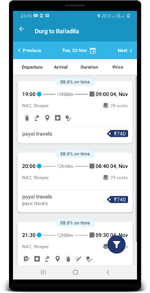 Payal Manish Travels Screenshot 2