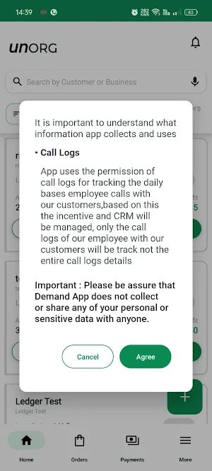 Demand App Screenshot 2