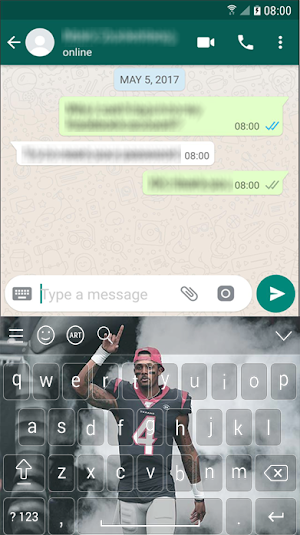 Deshaun Watson Texans Keyboard NFL 2020 4r Lovers Screenshot 0
